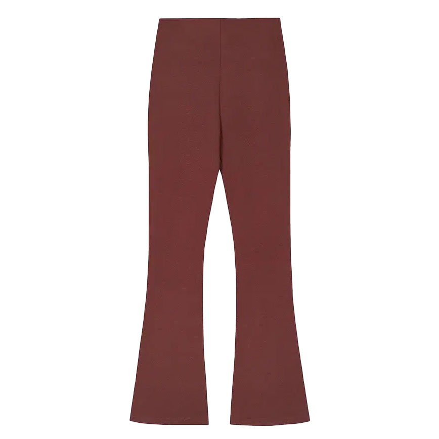 Oh April Leggings “Tia Bootcut Cherrywood”
