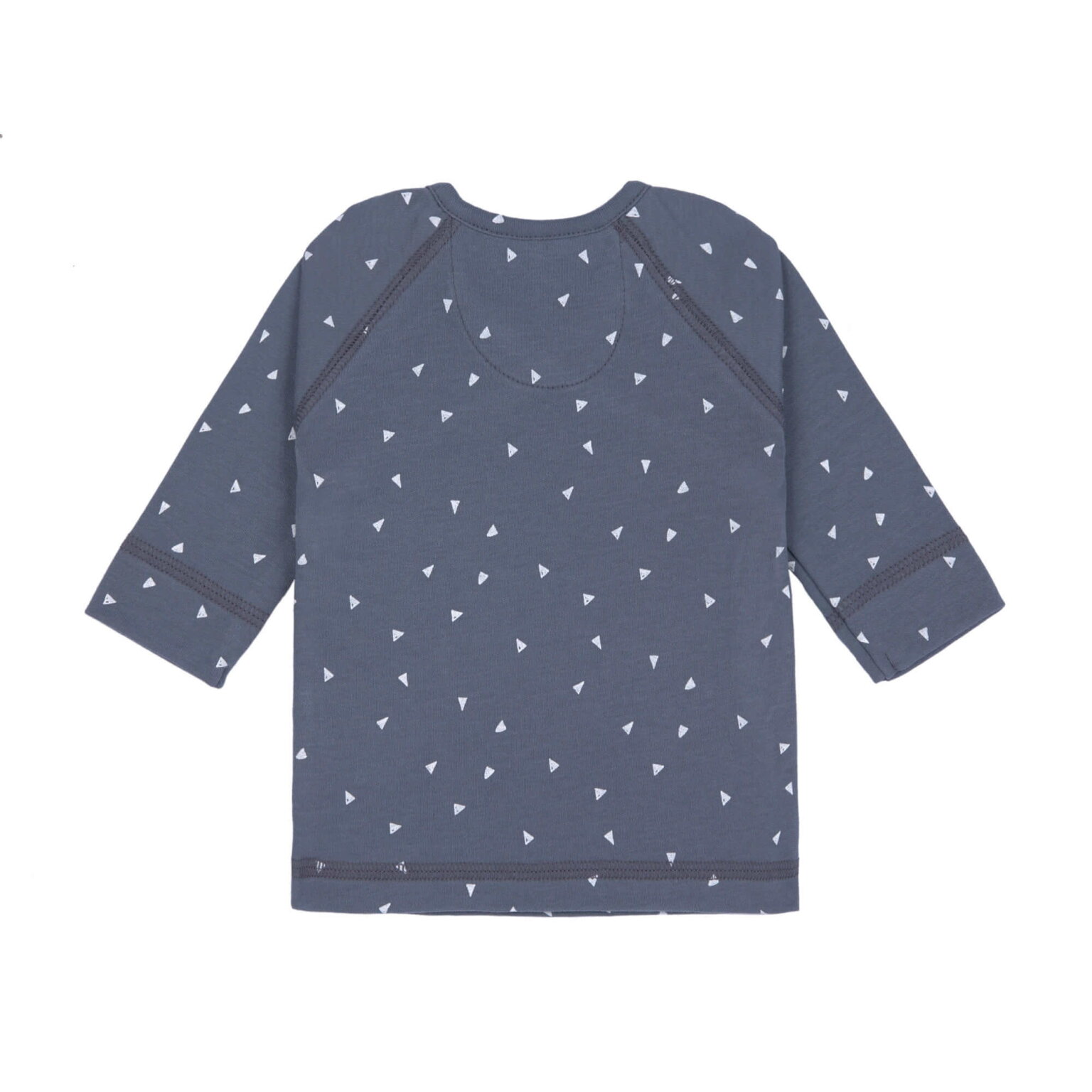 Baby Wickelhemd – Kimono, Triangle Blue von Lässig – Bild 3
