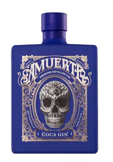 Amuerte Coca Leaf Gin Blue Edition 43% Vol. 70cl Belgien