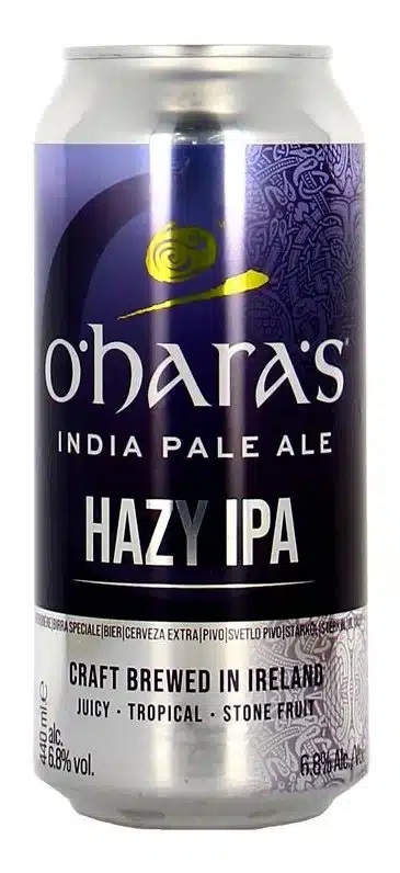 O’Hara’s Hazy IPA 6.8% Vol. 24 x 44cl Dose Irland