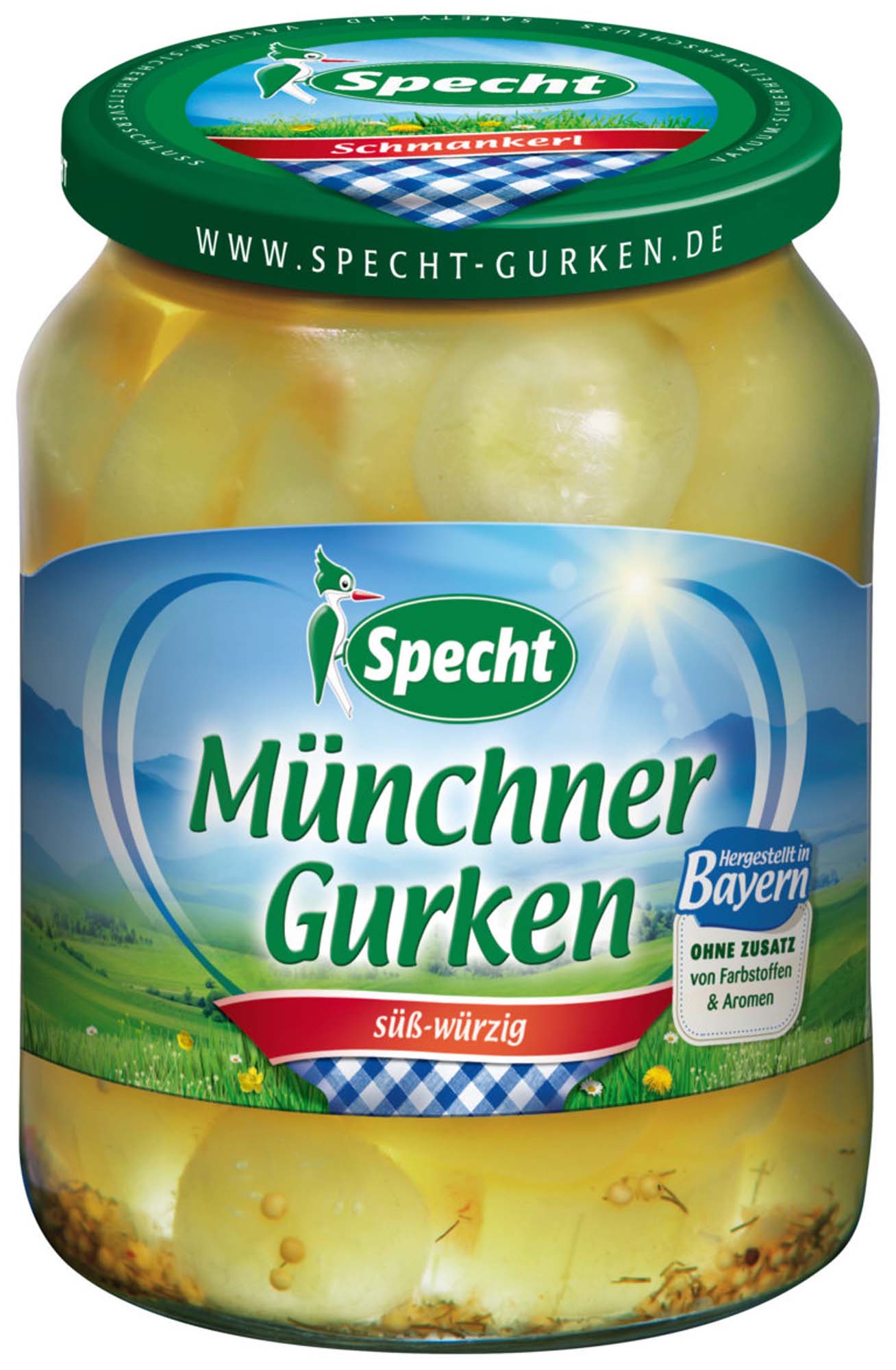 Specht Münchner Gurken 670g