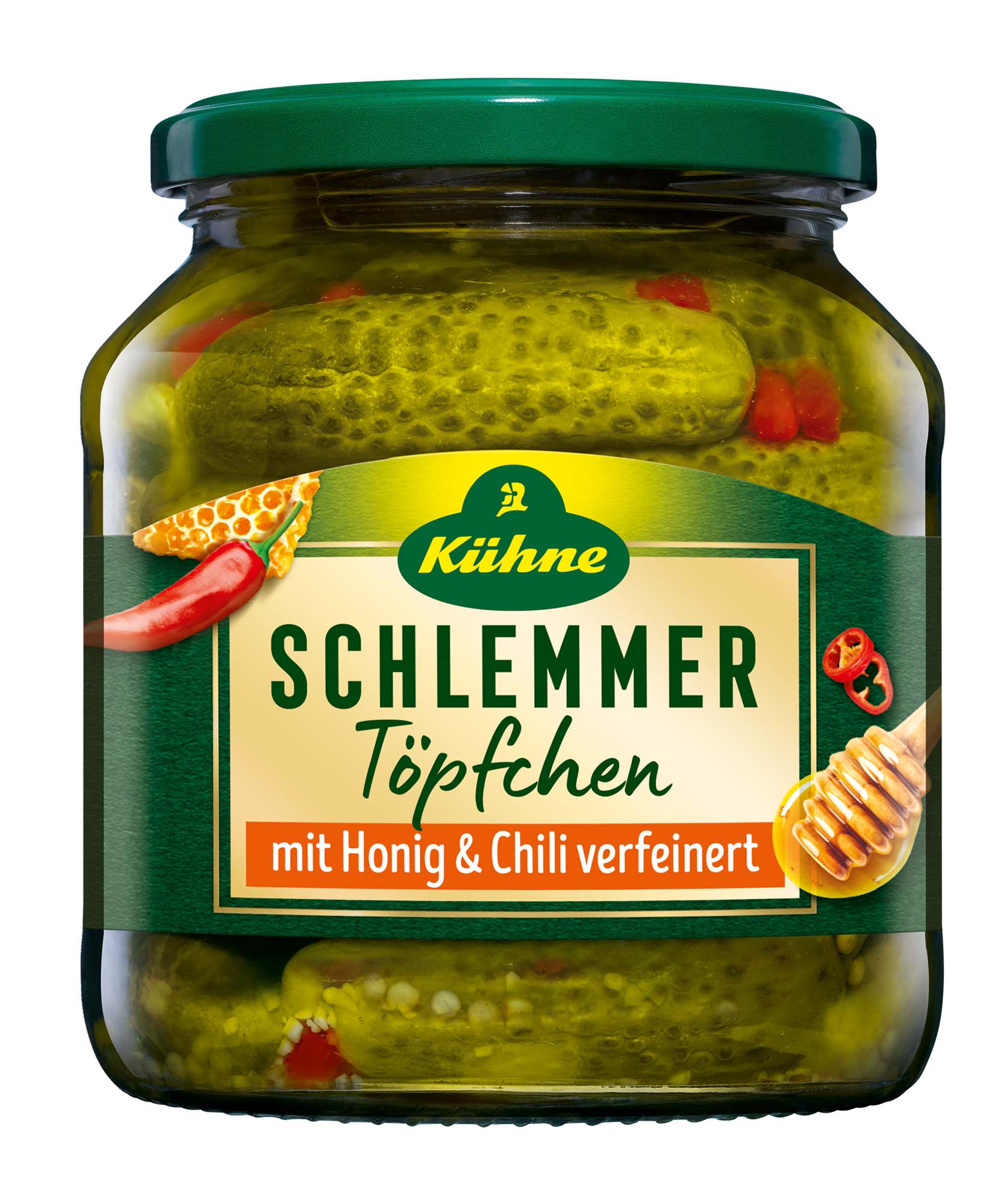 Kühne Schlemmer Töpfchen mit Honig & Chili verfeinert 530g