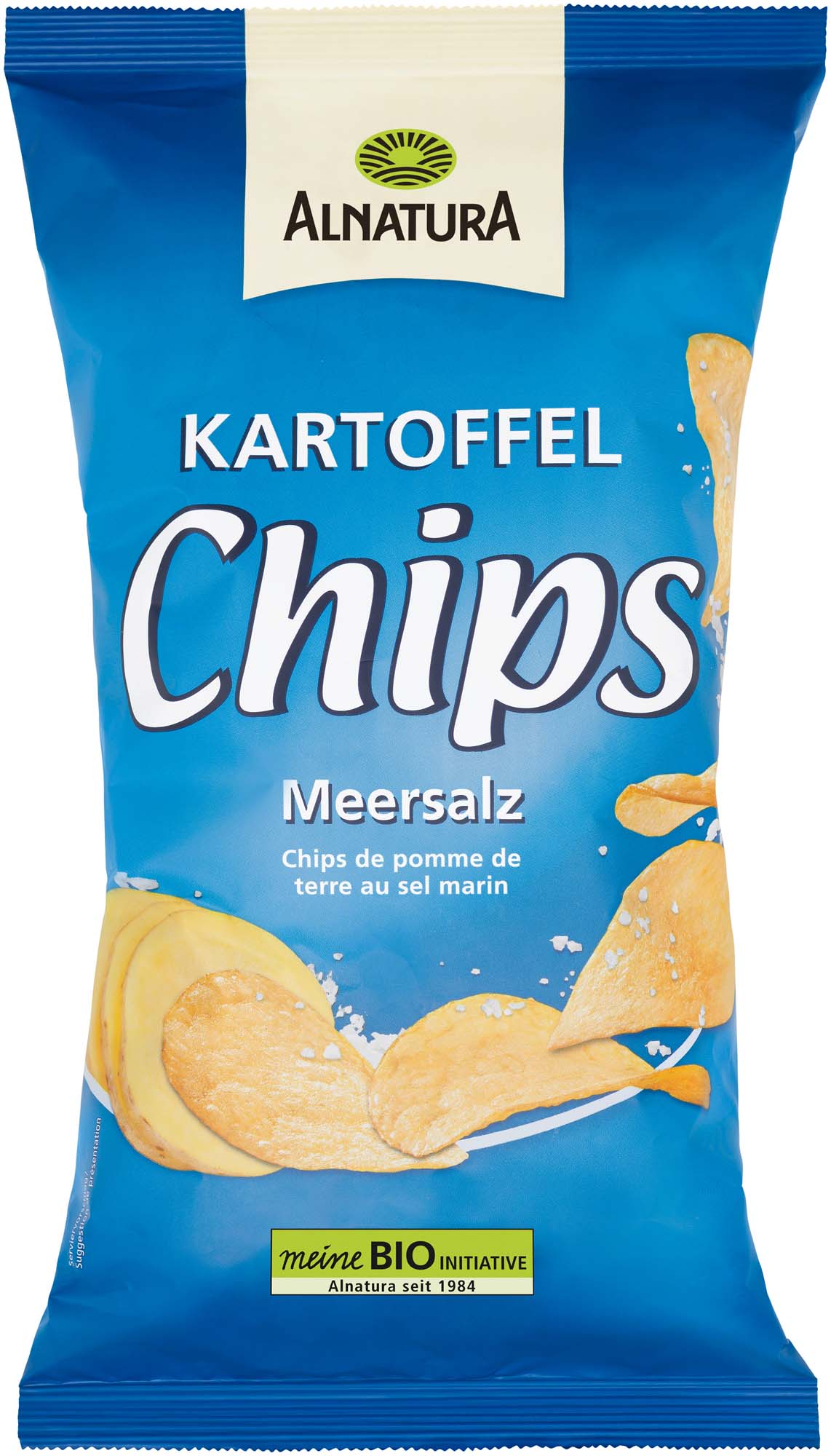 Alnatura Bio Kartoffel Chips Meersalz 125g