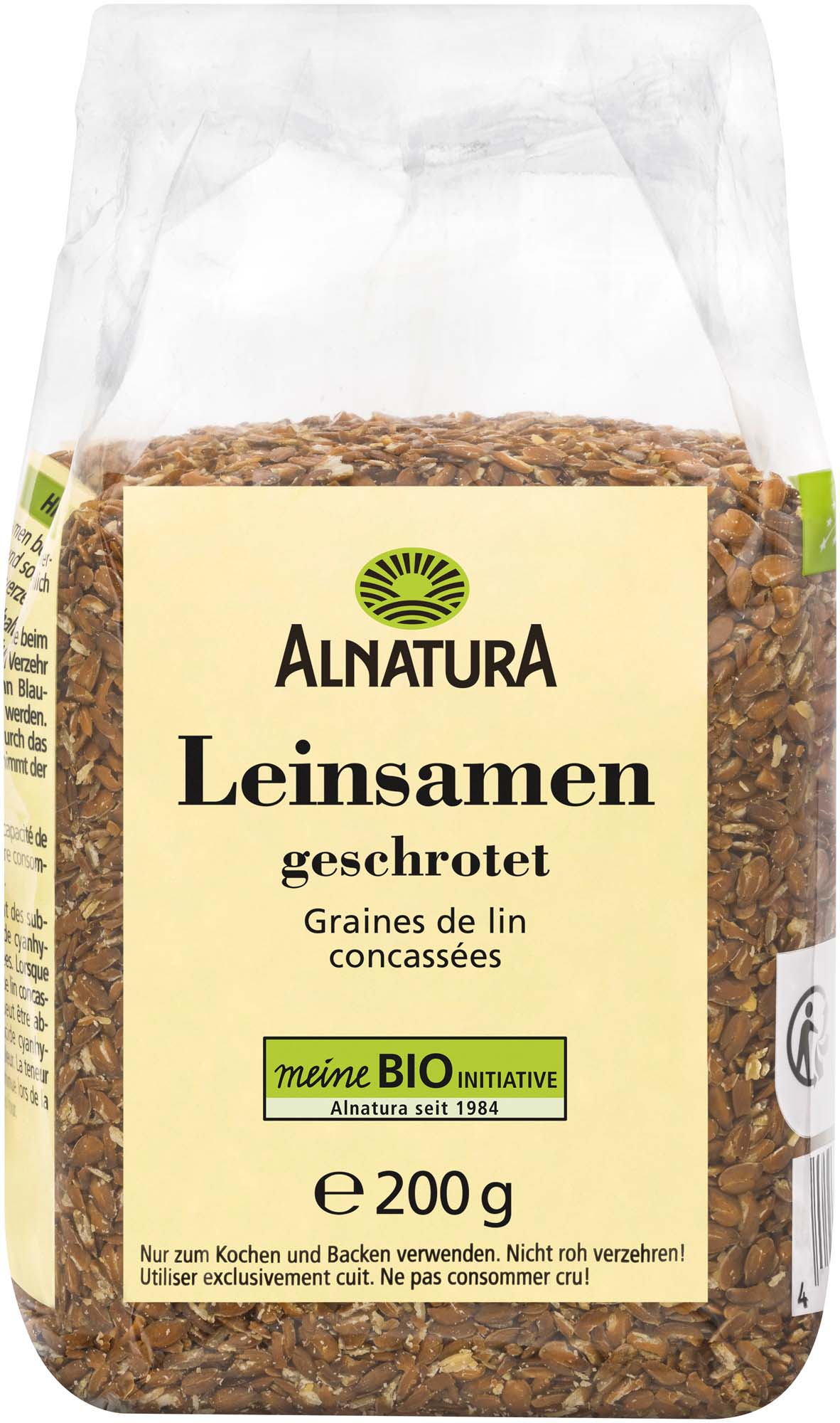 Alnatura Bio Leinsamen geschrotet 200g