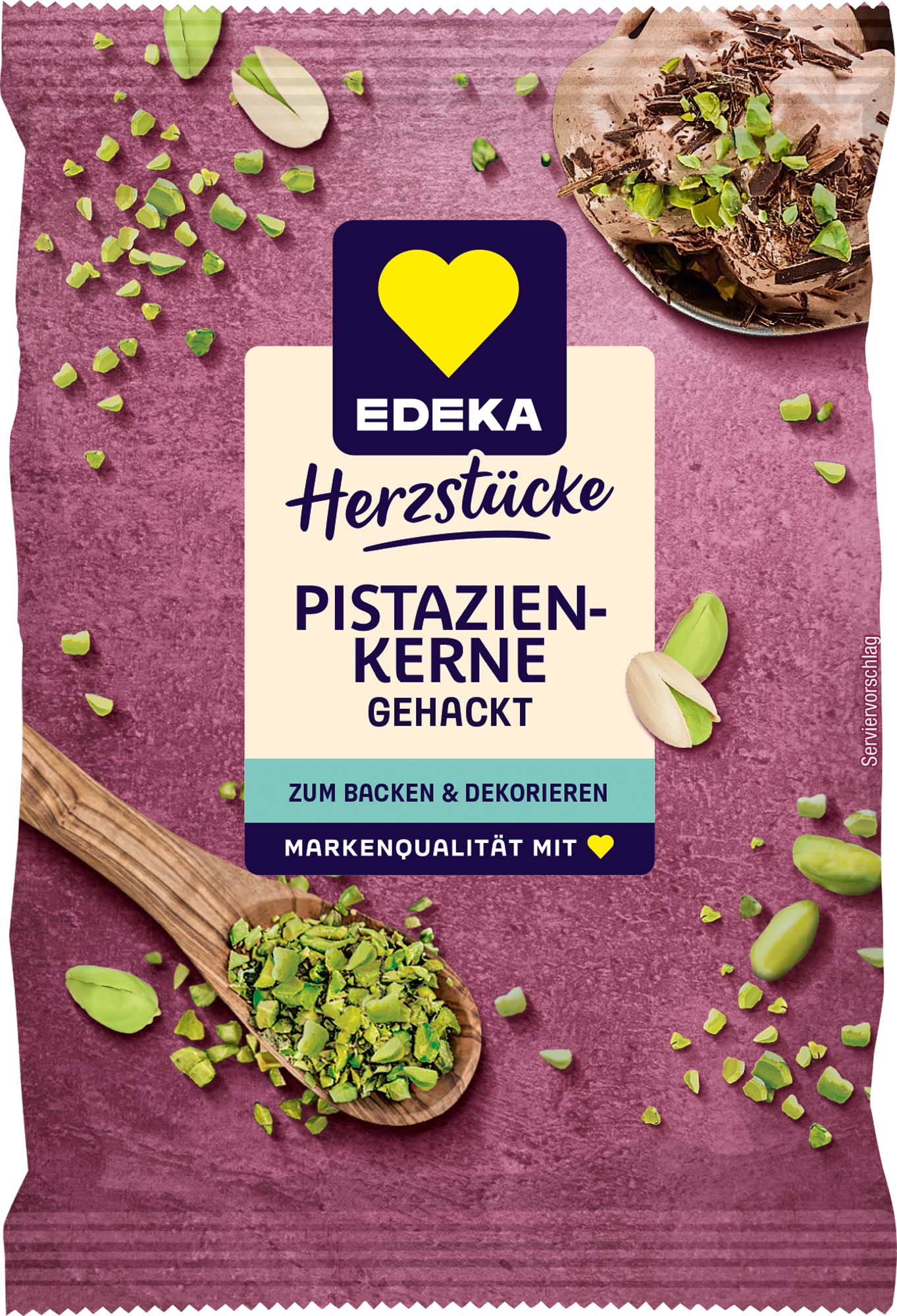 EDEKA Herzstücke Pistazien gehackt 25g