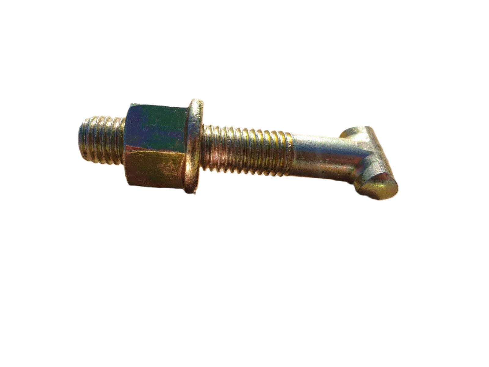 10 Hammerkopfschrauben 82 mm + Muttern SW 22 für Gerüstkupplungen