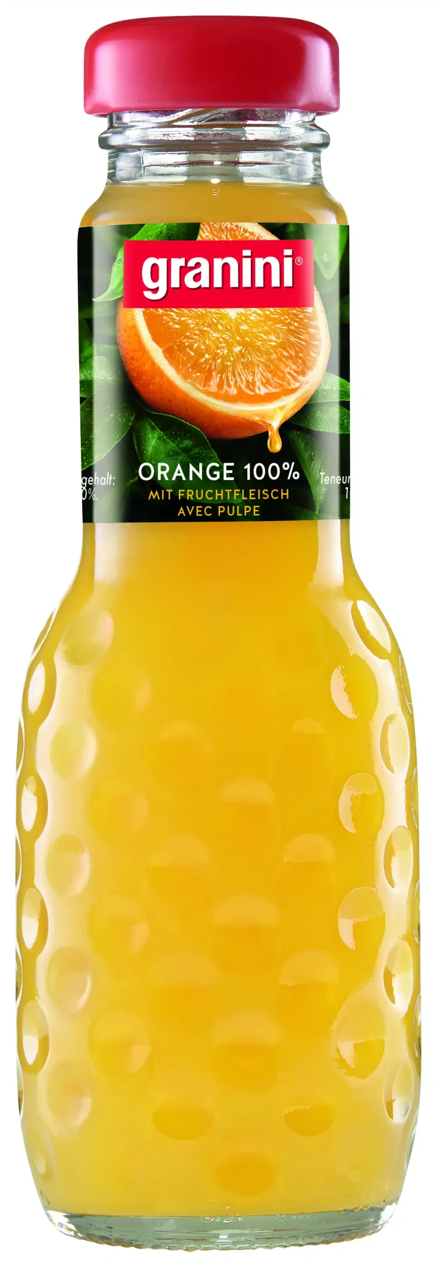 Granini Reiner Orangensaft 24 x 20 cl EW Glas