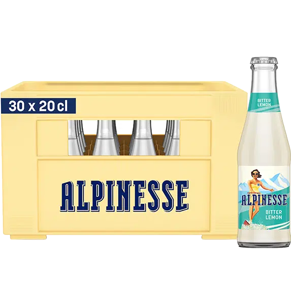 Alpinesse Bitter Lemon – 30 x 20 cl MW – Bild 2