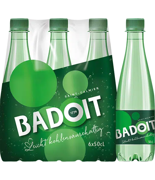 Badoit Prickelnd – 4×6 x 50 cl PET – Bild 2