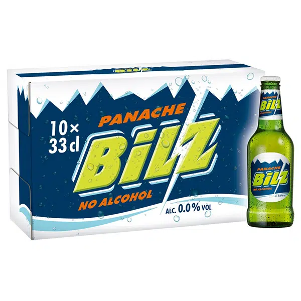 Bilz Panaché Alkoholfrei – 10 x 33 cl EW Flasche – Bild 2