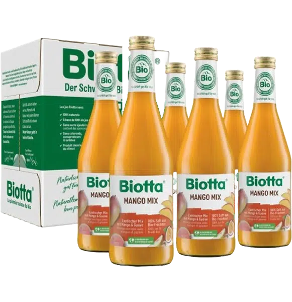 Biotta Mango Mix – 6 x 50 cl – Bild 2