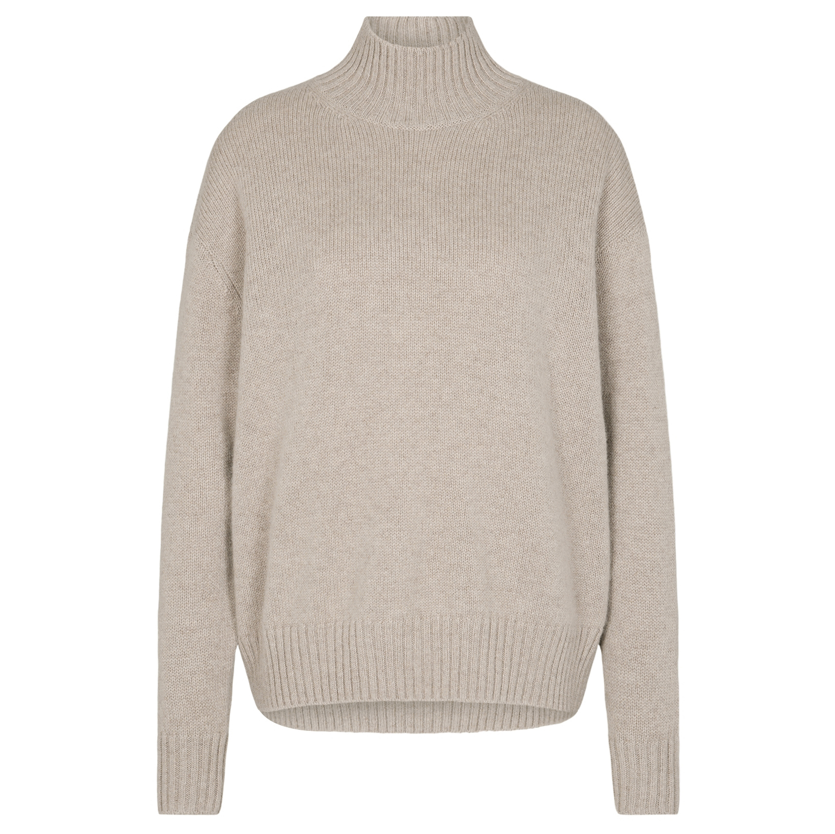 Bloom Pullover Turtleneck “Sand mélange”
