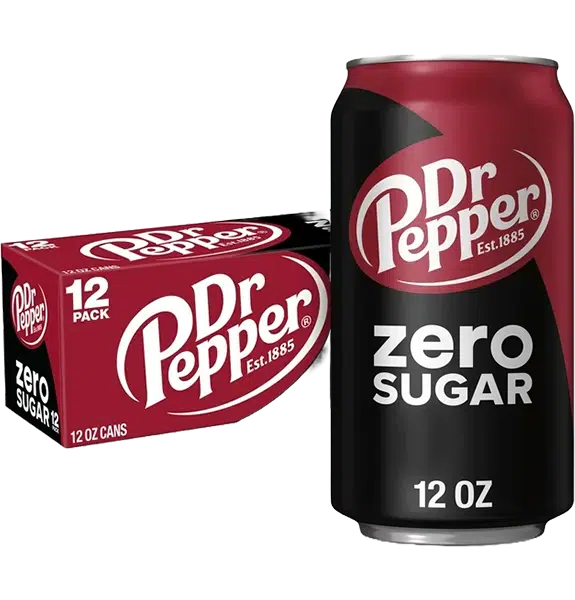 Dr Pepper Zero – 24 x 35,5 cl Dose – Bild 2