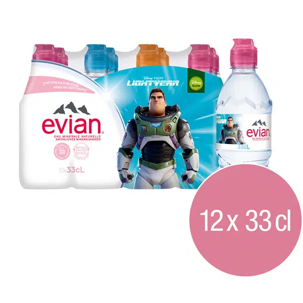 Evian – 12 x 33 cl PET – Bild 2