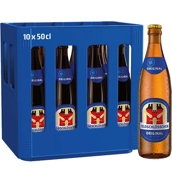 Feldschlösschen Original 4,8% – 10 x 50 cl MW – Bild 2