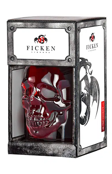 Ficken Likör Pirat Totenkopf 15% – 50 cl