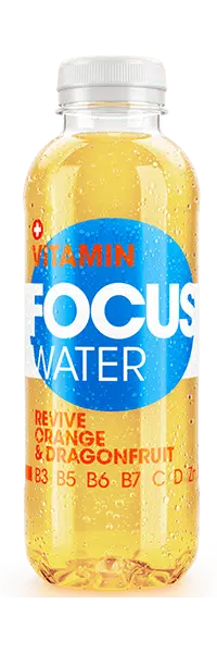 Focus Water Revive Orange & Drachenfrucht – 12 x 50 cl PET