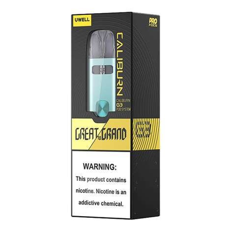 GVO-freie Inhaltsstoffe Uwell Caliburn G3 – Pod System – 900 mAh – 2,5 ml Erfrischend – Bild 6