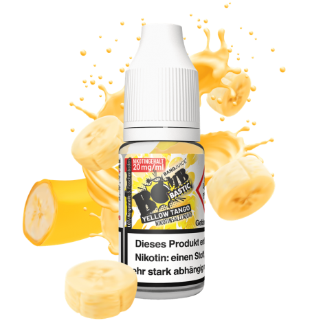 Genuss im Taschenformat Bang Juice – BOMBBASTIC – Yellow Tango – 10 ml Nikotinsalz Liquid Elegant
