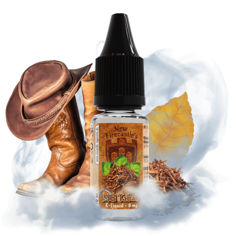 Genuss im Taschenformat New Firecastle E-Liquid MB Tabak (USA) – 10 ml Rauchfrei