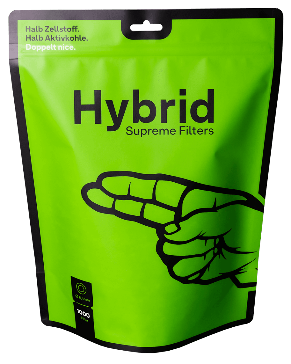 HYBRID SUPREME AKTIVKOHLEFILTER1000ER BEUTEL – NACHFÜLLPACK
