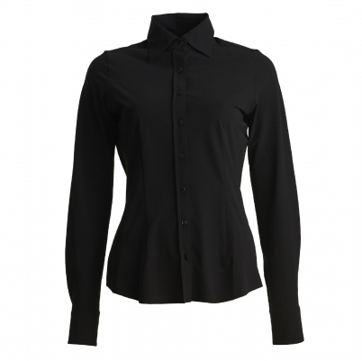 Japan TKY Bluse “Ayaka closed” Schwarz