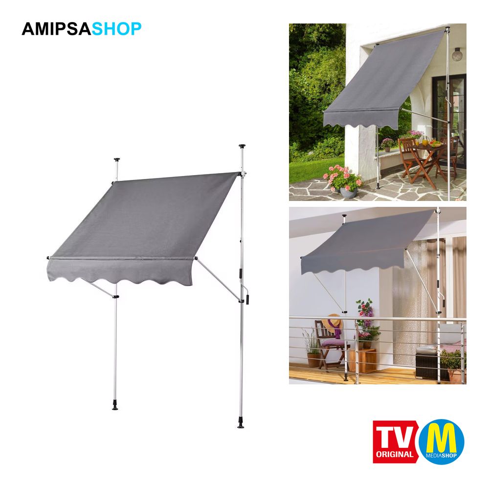 Klemm Markise Sonnenschutz für Balkon