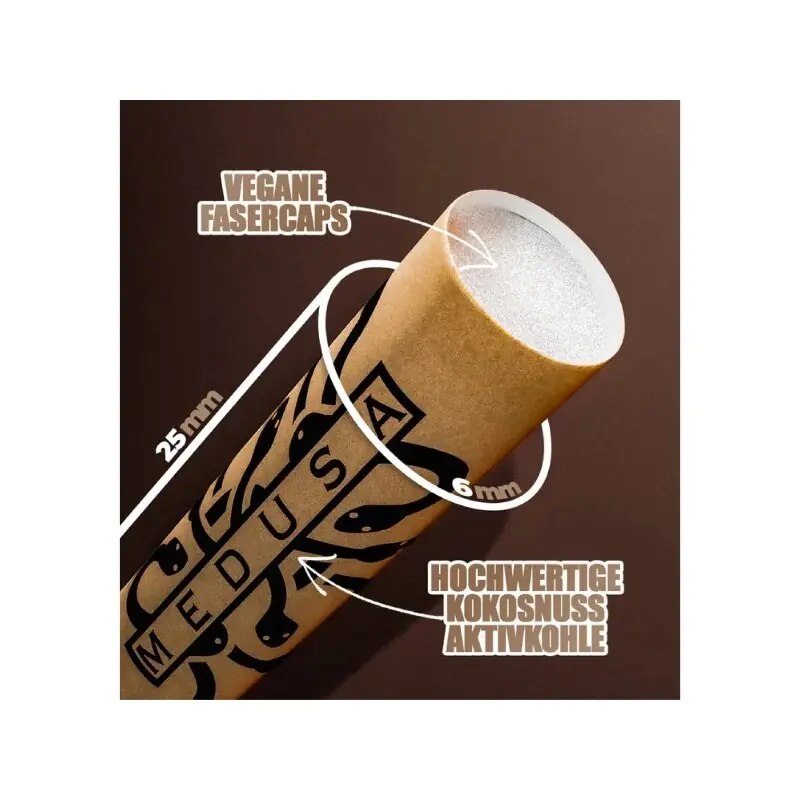 Medusa Filters Aktivkohle Organisch 6mm 50 Stk. – Bild 2