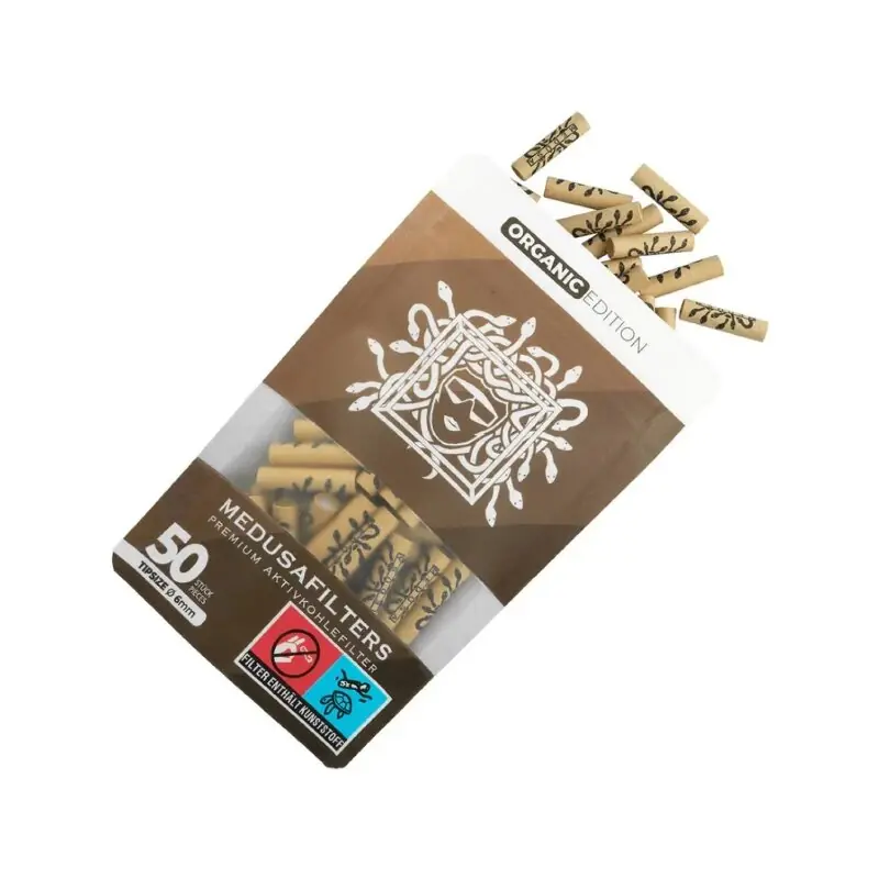 Medusa Filters Aktivkohle Organisch 6mm 50 Stk.