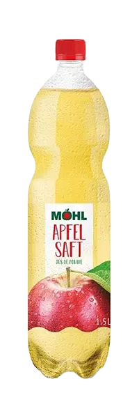 Möhl Apfelsaft Hell – 6 x 150 cl PET MW