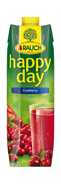 Rauch Happy Day Cranberry – 12 x 100 cl