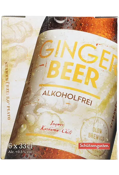 Schützengarten Ginger Beer Alkoholfrei – 6 x 33 cl – Bild 2