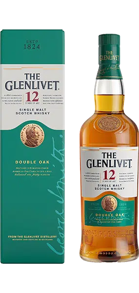 The Glenlivet 12 Years Single Malt Whisky 40% – 70 cl