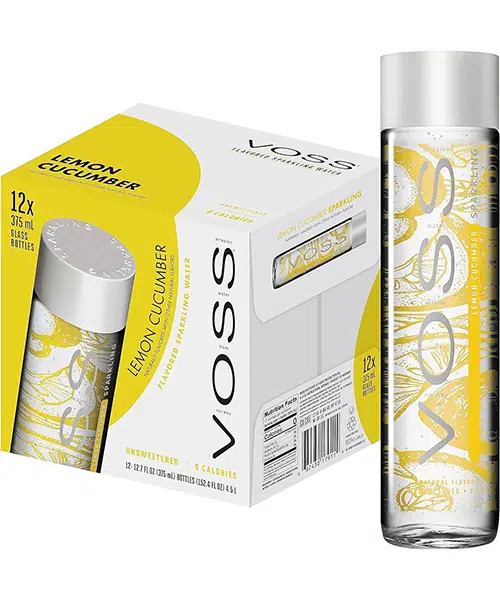 VOSS Lemon Cucumber – 12 x 37 cl EW – Bild 2