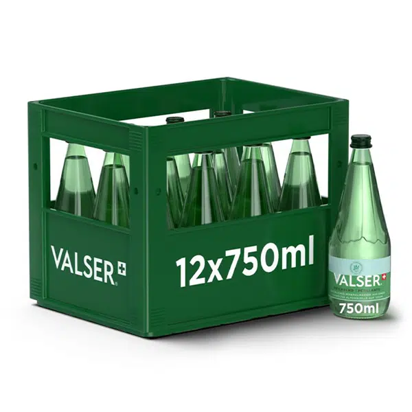 Valser Prickelnd – 12 x 75 cl MW Flasche – Bild 2