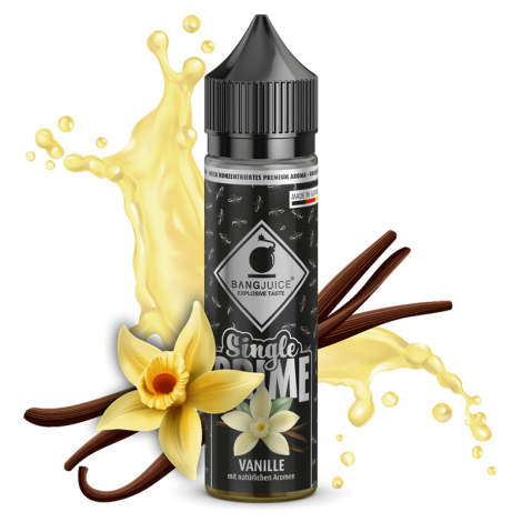 VapeTrends2024 Bang Juice Aroma – Single Prime Vanille – 3 ml Longfill Raffiniert