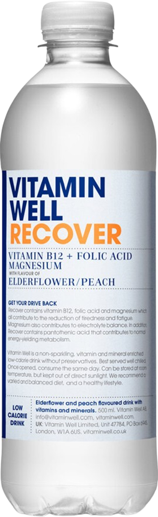 Vitamin Well Recover – 12 x 50 cl PET