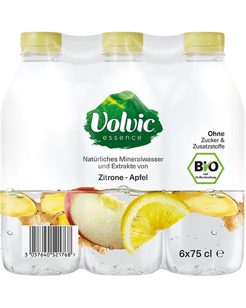 Volvic Essence Zitrone-Apfel – 6 x 75 cl PET – Bild 2
