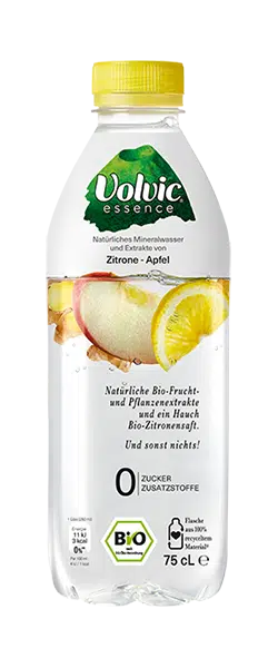 Volvic Essence Zitrone-Apfel – 6 x 75 cl PET