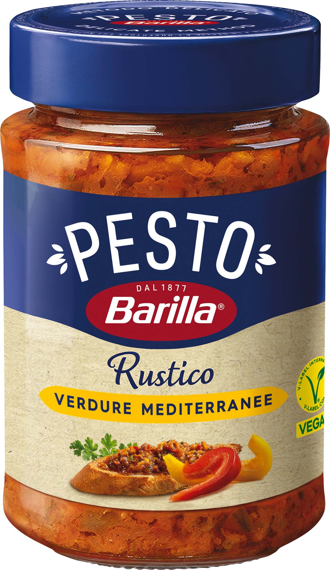 Barilla Pesto Rustico Mediterraneo 200g