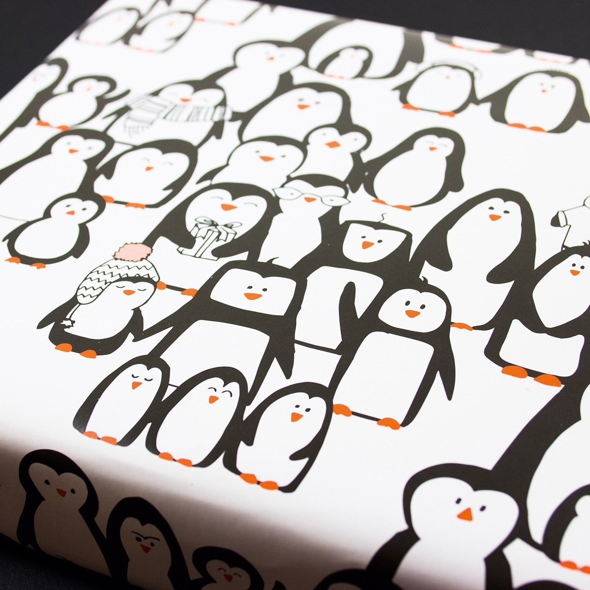 Bow & Hummingbird – GESCHENKPAPIER – Pinguinparade