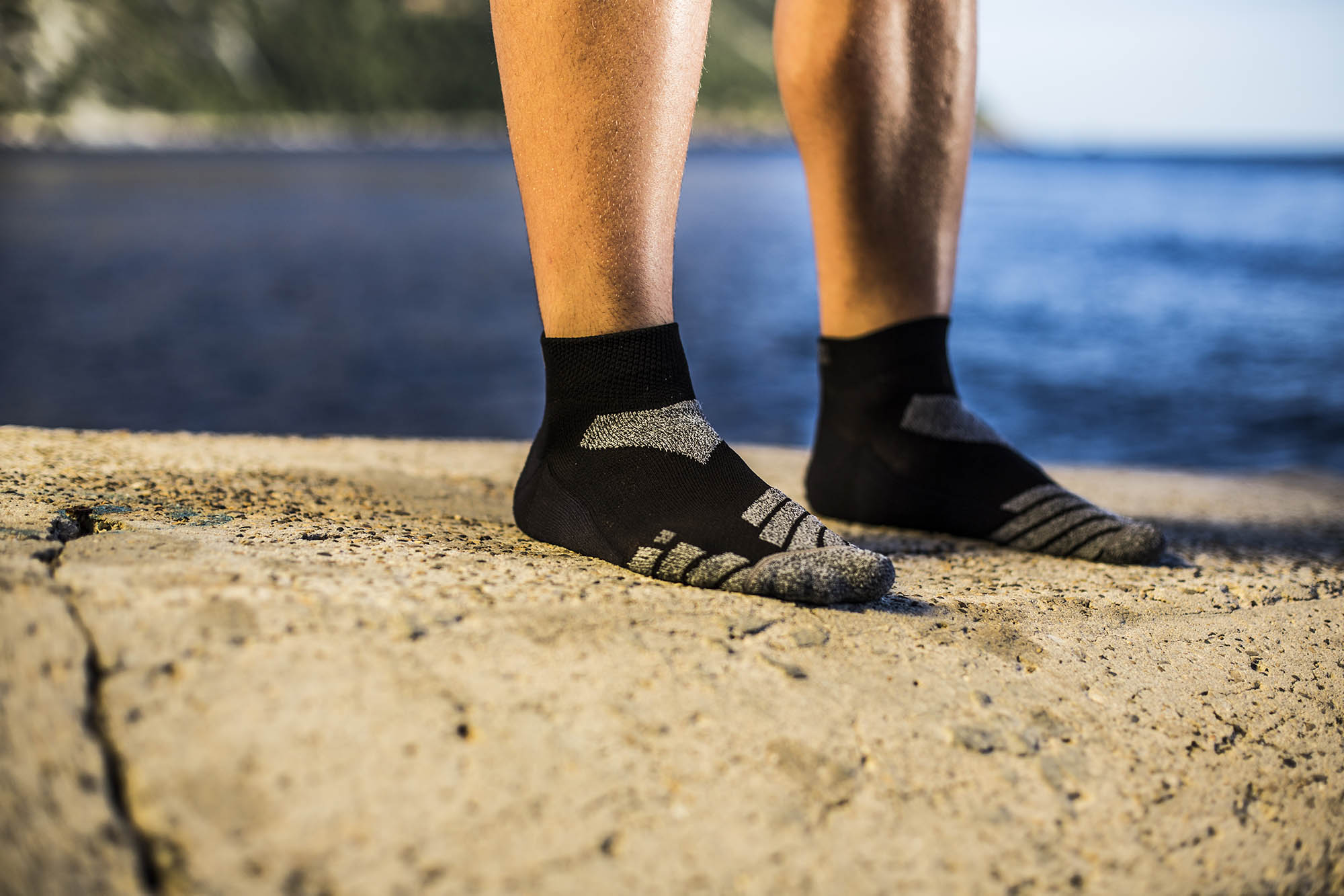 Z3R0D Running Low Socks – Laufsocken schwarz – Bild 2