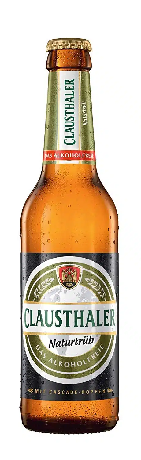 Clausthaler naturtrüb alkoholfreies Bier 24 x 33cl EW Flaschen