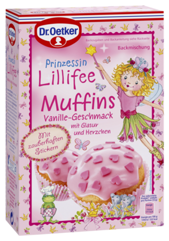 Dr.Oetker Backmischung Prinzessin Lillifee Muffins Vanille 397g