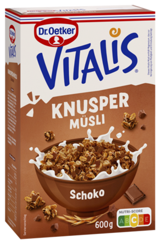 Dr.Oetker Vitalis Knusper Müsli Schoko 600g