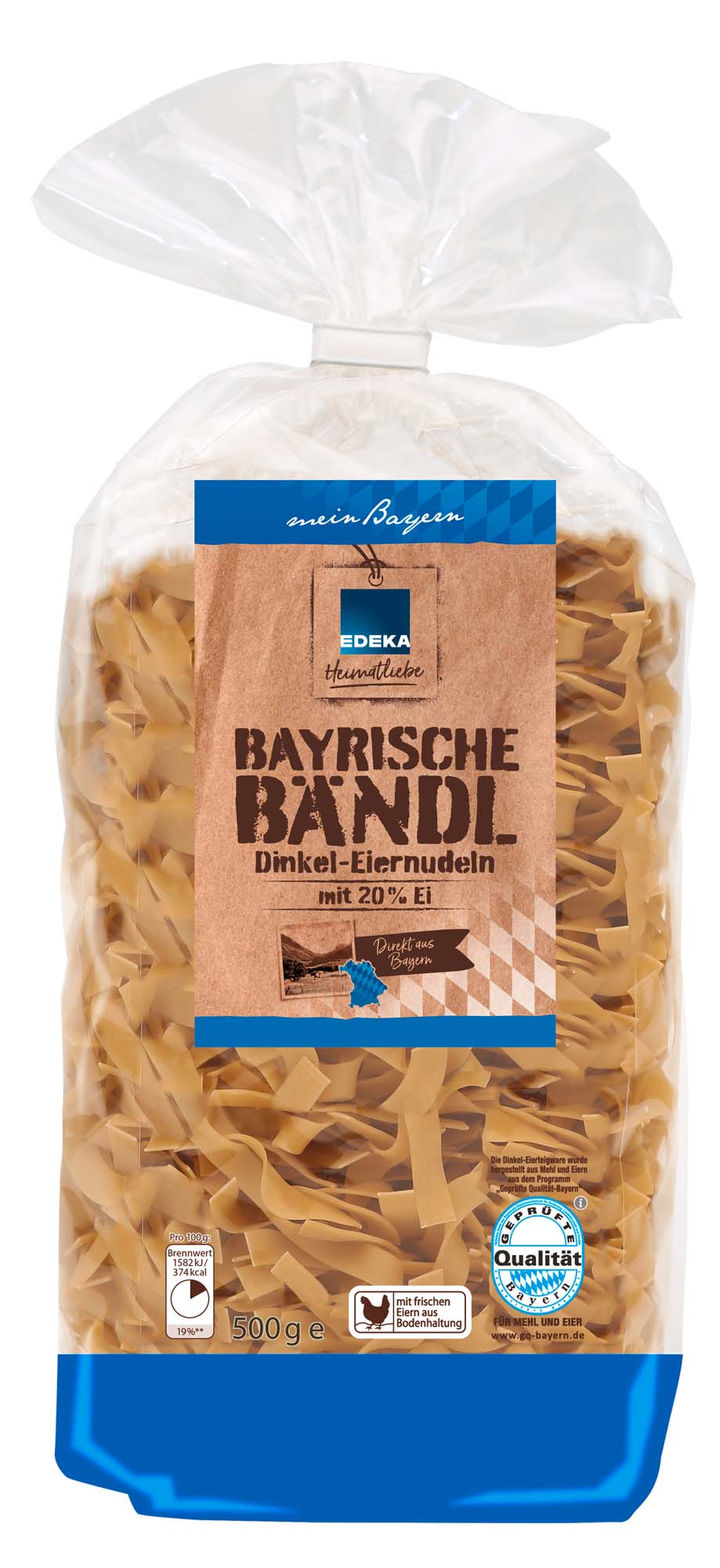 EDEKA Heimatliebe Dinkel Eiernudeln 500g