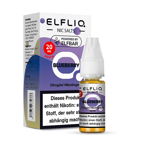 Elf Bar ElfLiq – Liqiud – 20mg – Blueberry