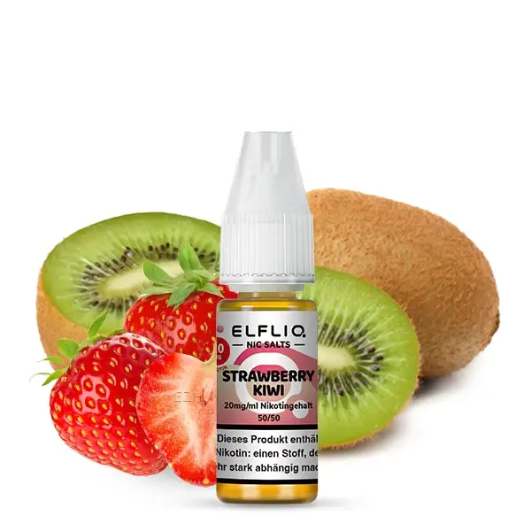 Elfbar ELFLIQ Liquid – Strawberry Kiwi – 20 mg Nikotin – 10ml – Nikotinsalz