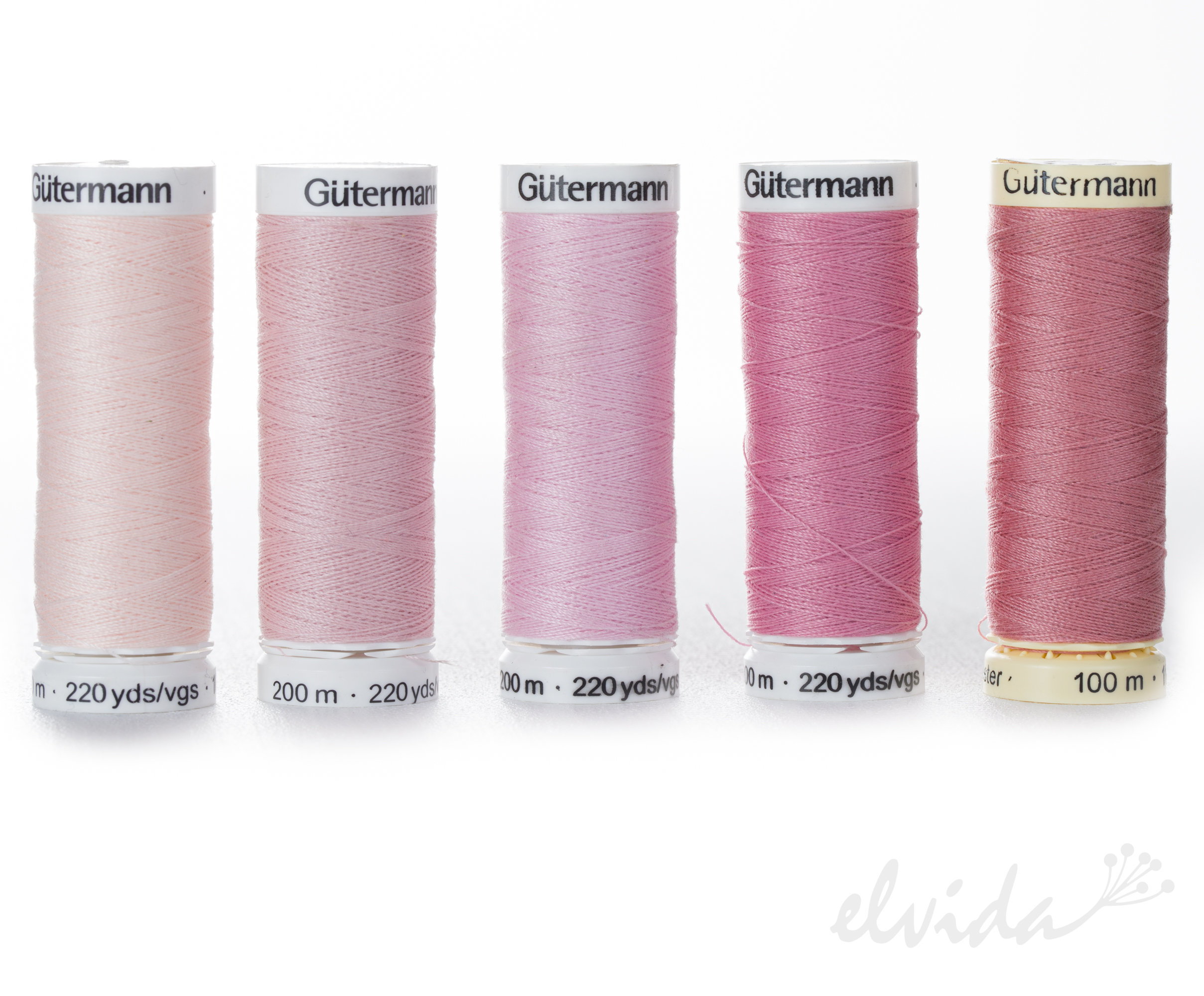 Gütermann Garn Rosatöne