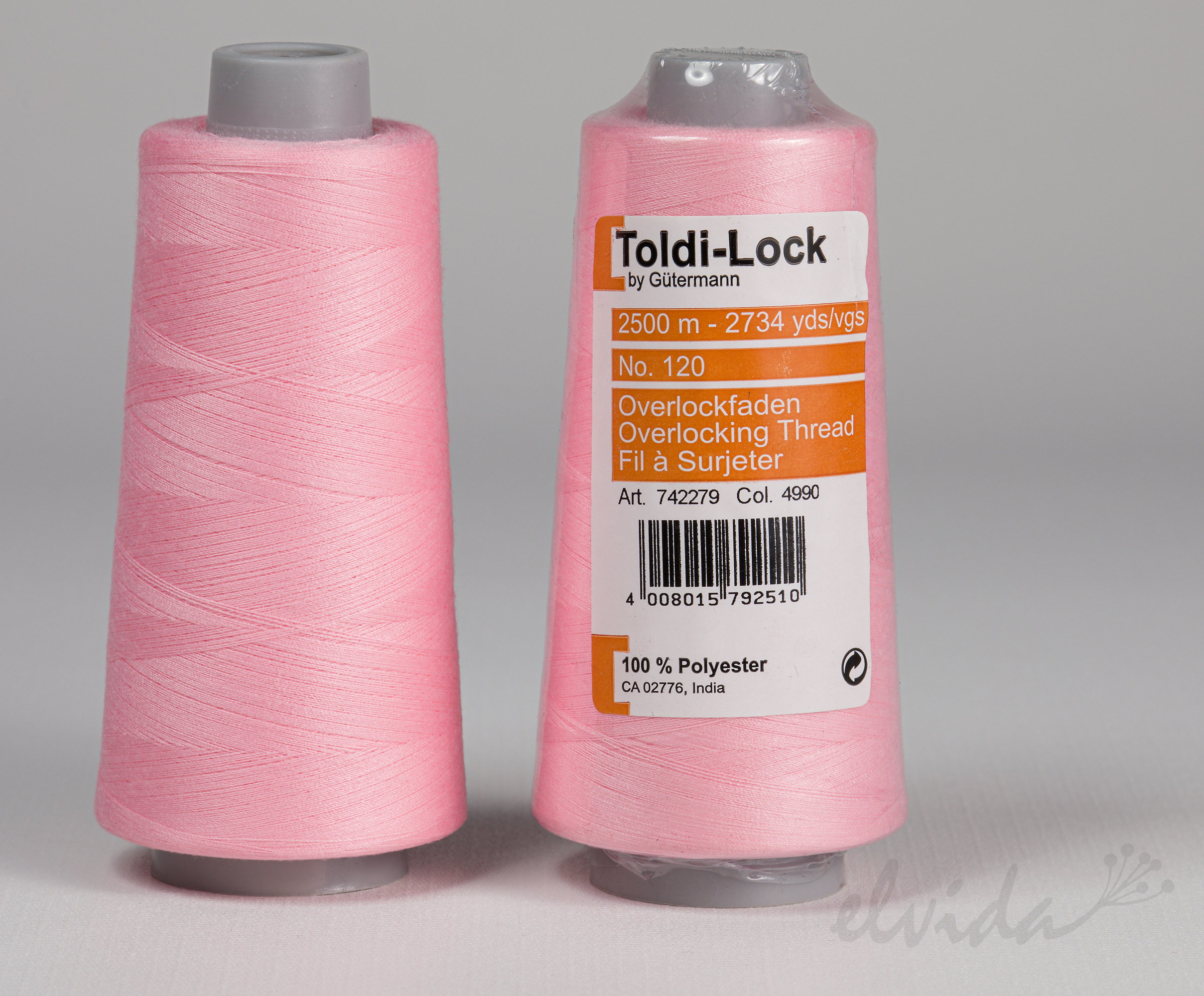 Overlock Garn Toldi-Lock hellrosa 4990